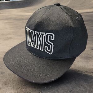 VANS SVD UNIVERSITY HAT ADULT MENS SNAPBACK FLEXFIT 110 BLACK VN0A3I6HY28